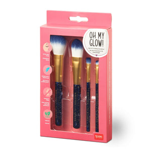 Legami - 4'lü Seti Stars Makeup Brushes - Oh My Glow!