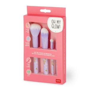 Legami - 4'lü Seti Bee Makeup Brushes - Oh My Glow!