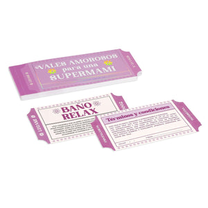 Legami - Kitap 24 Vouchers Mum - Spanish - Gift Vouchers