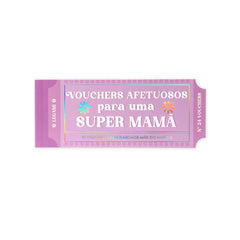 Legami - Kitap 24 Vouchers Mum - Portuguese - Gift Vouchers