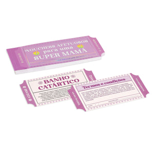 Legami - Kitap 24 Vouchers Mum - Portuguese - Gift Vouchers