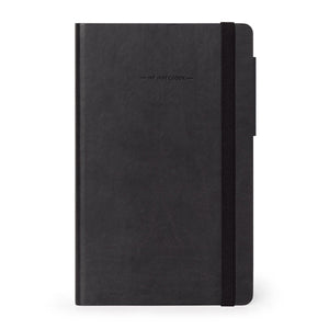 Legami - Lined Defter ile Monochrome Yumuşak Kılıf - Black - My Defter