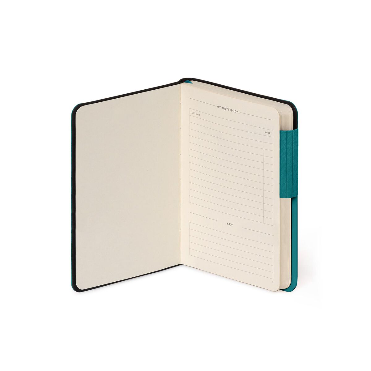 Legami - Defter ile Blank Pages ve Monochrome Yumuşak Kılıf - Malachite Green - My Defter
