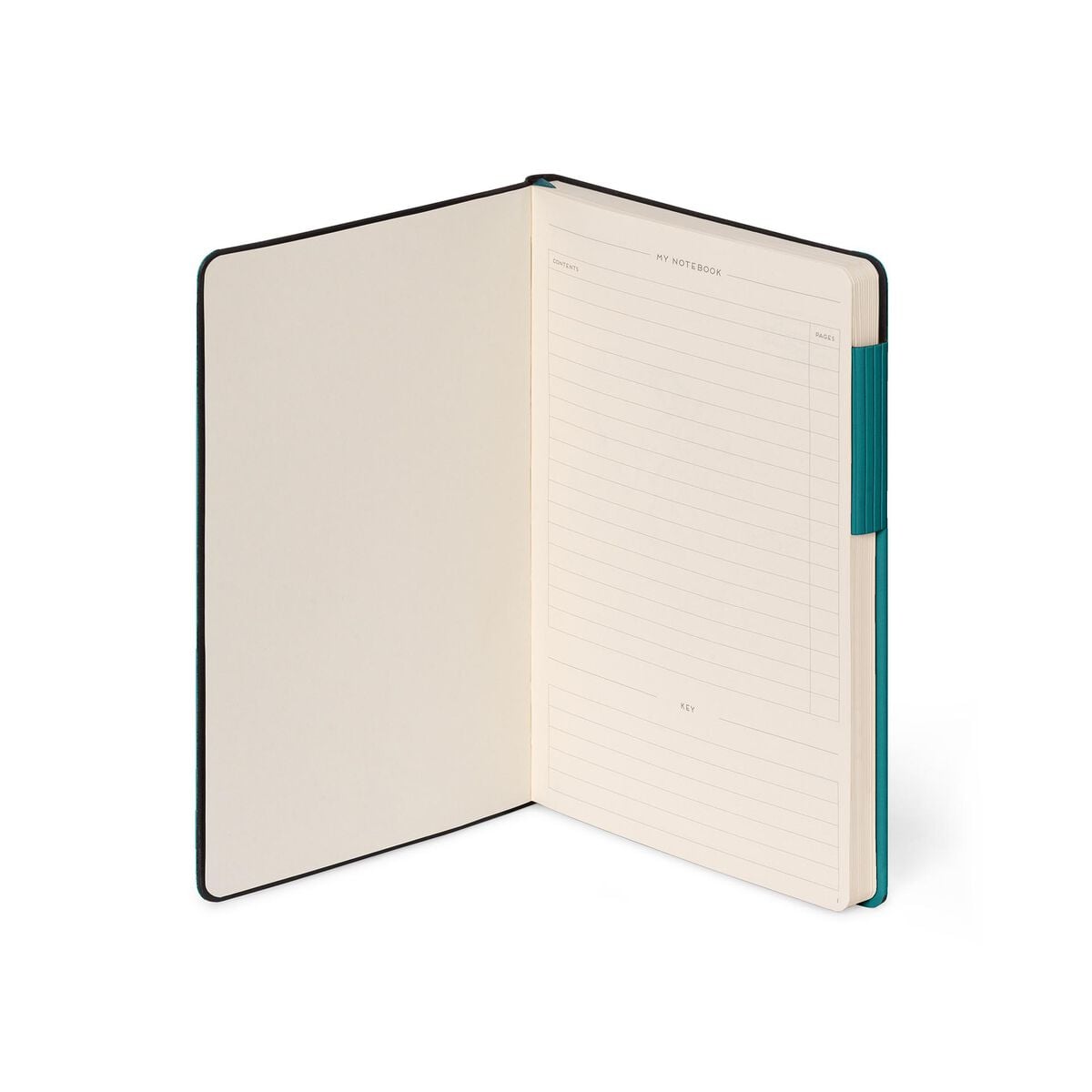 Legami - Defter ile Blank Pages ve Monochrome Yumuşak Kılıf - Malachite Green - My Defter