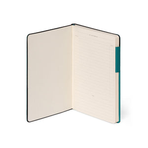 Legami - Defter ile Blank Pages ve Monochrome Yumuşak Kılıf - Malachite Green - My Defter