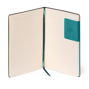 Legami - Lined Defter ile Monochrome Yumuşak Kılıf - Malachite Green - My Defter