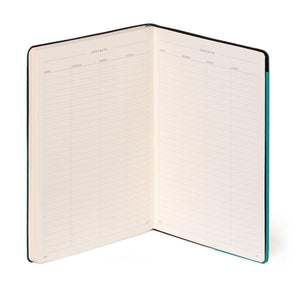 Legami - Defter ile Blank Pages ve Monochrome Yumuşak Kılıf - Malachite Green - My Defter