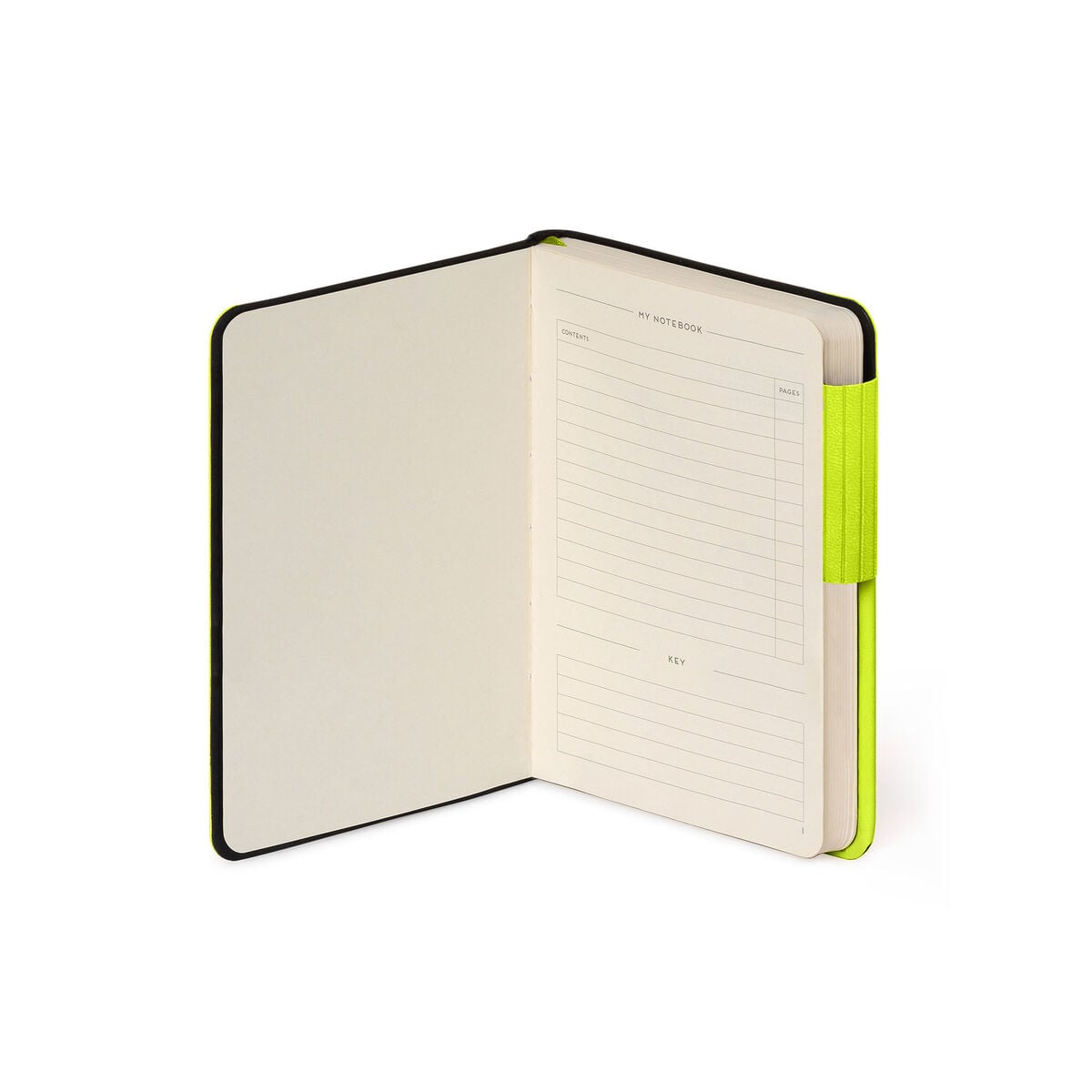 Legami - Lined Defter ile Monochrome Yumuşak Kılıf - Chartreuse - My Defter