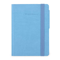 Legami - Defter ile Blank Pages ve Monochrome Yumuşak Kılıf - Retro Blue - My Defter