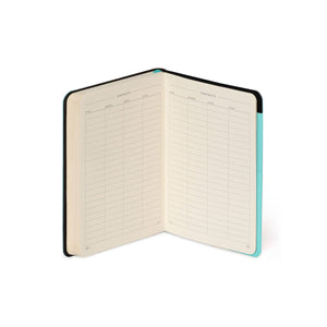 Legami - Defter ile Blank Pages ve Monochrome Yumuşak Kılıf - Aquatic Awe - My Defter