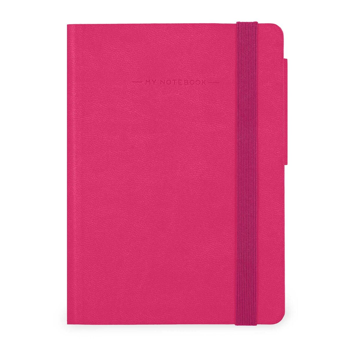 Legami - Defter ile Blank Pages ve Monochrome Yumuşak Kılıf - Raspberry - My Defter
