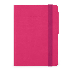 Legami - Defter ile Blank Pages ve Monochrome Yumuşak Kılıf - Raspberry - My Defter