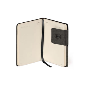 Legami - Defter ile Blank Pages ve Monochrome Yumuşak Kılıf - Deep Graphite - My Defter