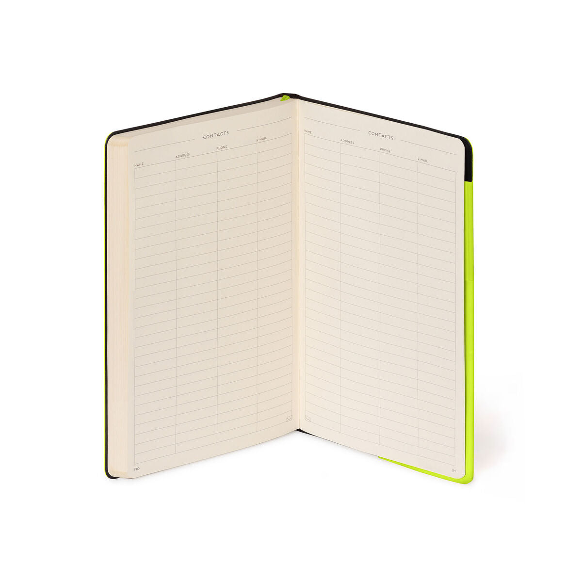 Legami - Lined Defter ile Monochrome Yumuşak Kılıf - Chartreuse - My Defter