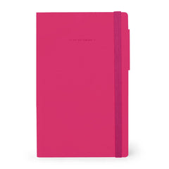 Legami - Lined Defter ile Monochrome Yumuşak Kılıf - Raspberry - My Defter