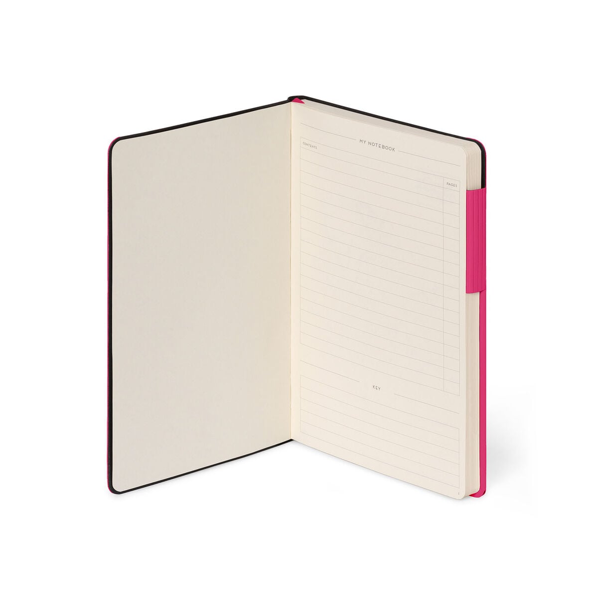 Legami - Lined Defter ile Monochrome Yumuşak Kılıf - Raspberry - My Defter