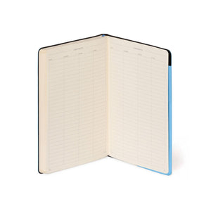 Legami - Defter ile Blank Pages ve Monochrome Yumuşak Kılıf - Retro Blue - My Defter
