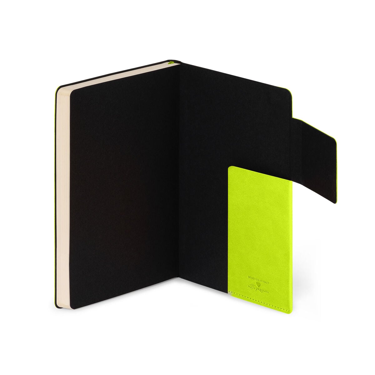 Legami - Defter ile Blank Pages ve Monochrome Yumuşak Kılıf - Chartreuse - My Defter