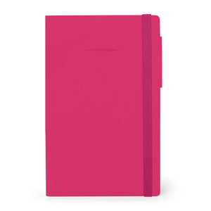 Legami - Defter ile Blank Pages ve Monochrome Yumuşak Kılıf - Raspberry - My Defter