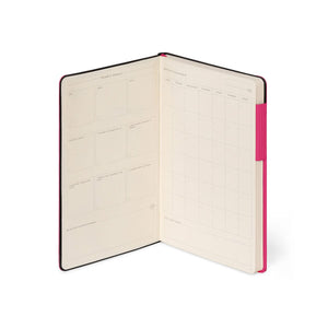 Legami - Defter ile Blank Pages ve Monochrome Yumuşak Kılıf - Raspberry - My Defter