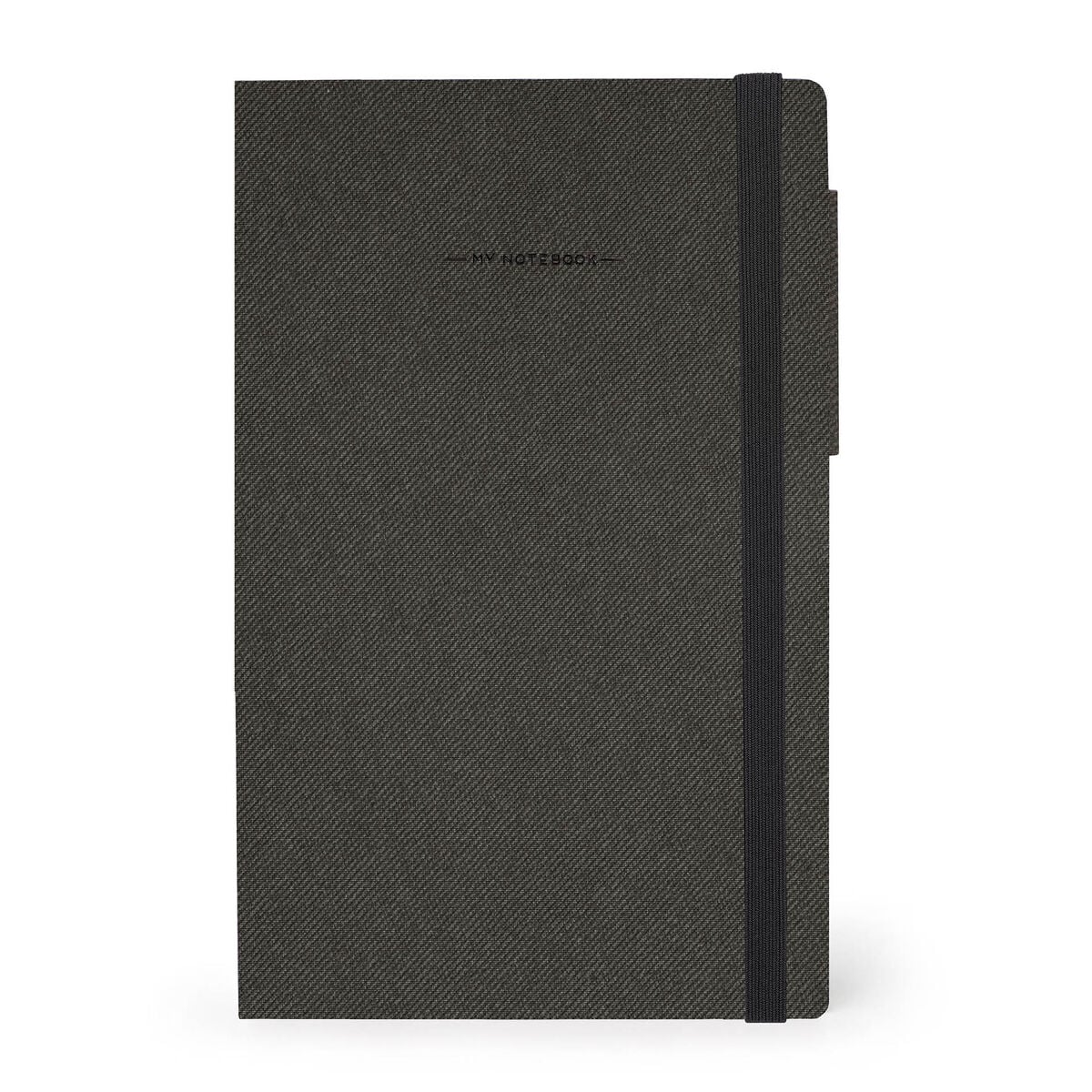 Legami - Defter ile Blank Pages ve Monochrome Yumuşak Kılıf - Deep Graphite - My Defter