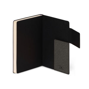Legami - Defter ile Blank Pages ve Monochrome Yumuşak Kılıf - Deep Graphite - My Defter
