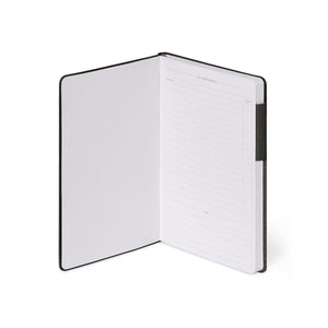Legami - Dotted Defter ile Monochrome Yumuşak Kılıf - Deep Graphite - My Defter