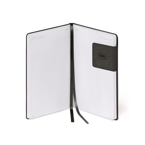 Legami - Dotted Defter ile Monochrome Yumuşak Kılıf - Deep Graphite - My Defter