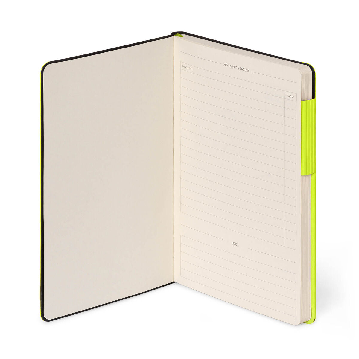 Legami - Lined Defter ile Monochrome Yumuşak Kılıf - Chartreuse - My Defter
