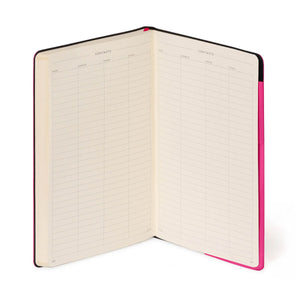 Legami - Lined Defter ile Monochrome Yumuşak Kılıf - Raspberry - My Defter
