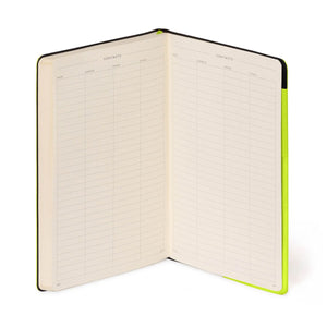 Legami - Defter ile Blank Pages ve Monochrome Yumuşak Kılıf - Chartreuse - My Defter