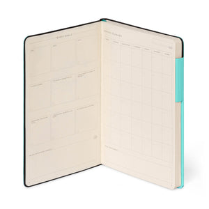 Legami - Defter ile Blank Pages ve Monochrome Yumuşak Kılıf - Aquatic Awe - My Defter