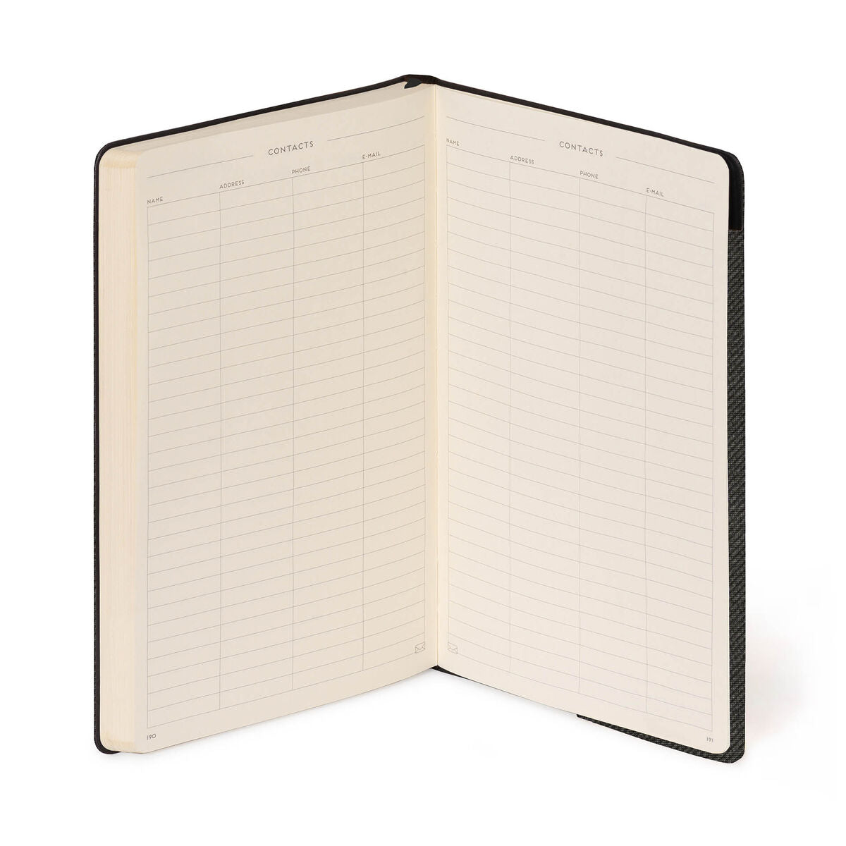 Legami - Defter ile Blank Pages ve Monochrome Yumuşak Kılıf - Deep Graphite - My Defter