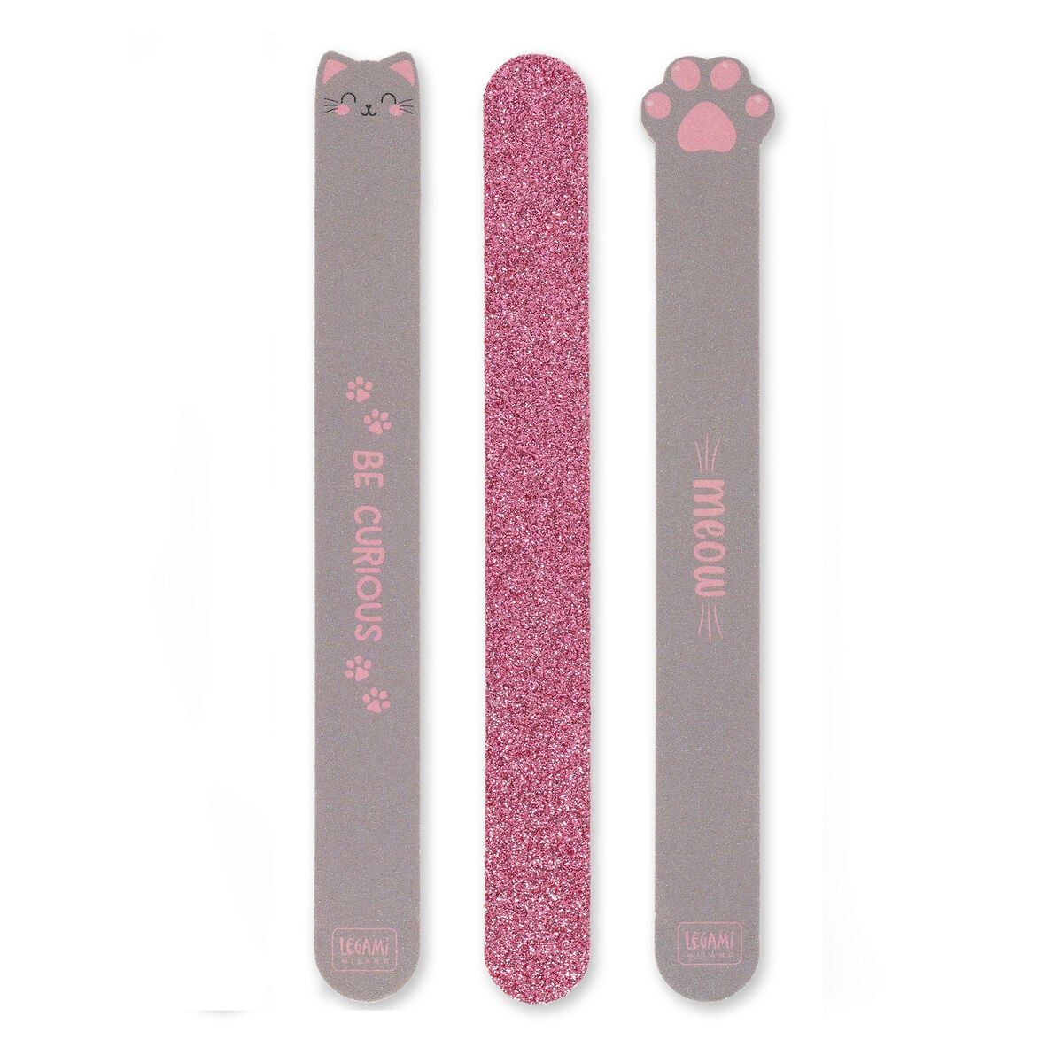 Legami - 3'lü Seti Kitty Nail Files - Nails Before Males