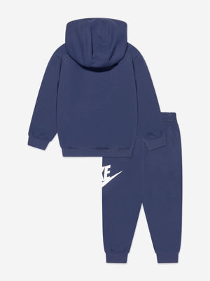 Nike Kids Club Fleece Tracksuit in Navy