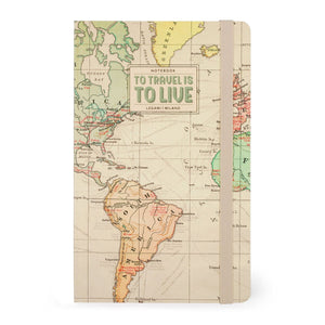 Legami - Lined Photo Defter ile Illustrated Hard Kılıf - Seyahat