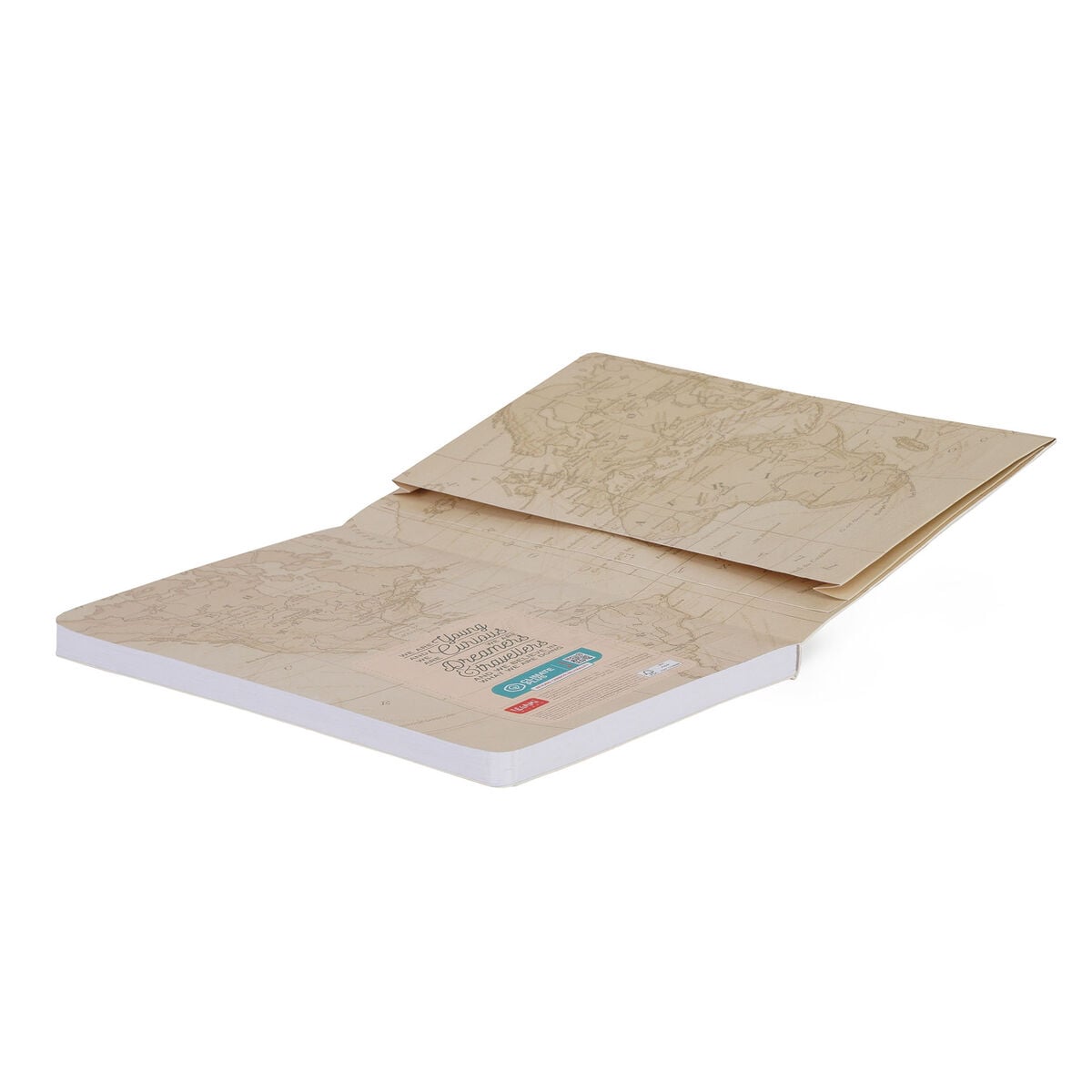 Legami - Lined Photo Defter ile Illustrated Hard Kılıf - Seyahat