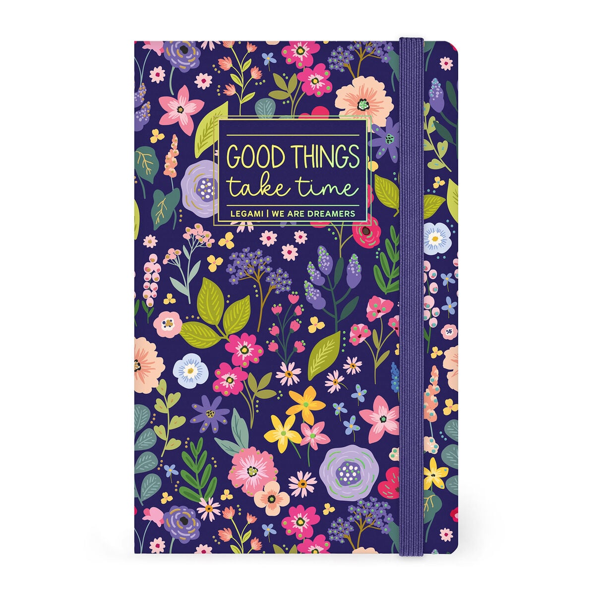 Legami - Lined Photo Notizbuch mit Illustrated Hard Hülle - Blumen
