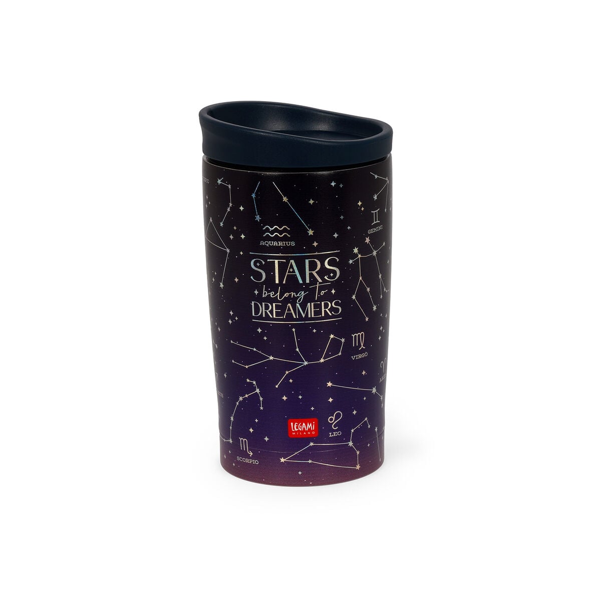 Legami - 275 ml Vakum Tumbler - Stars - Sıcak ve Soğuk