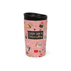 Legami - 275 ml Vakum Tumbler - Sushi Cat - Sıcak ve Soğuk