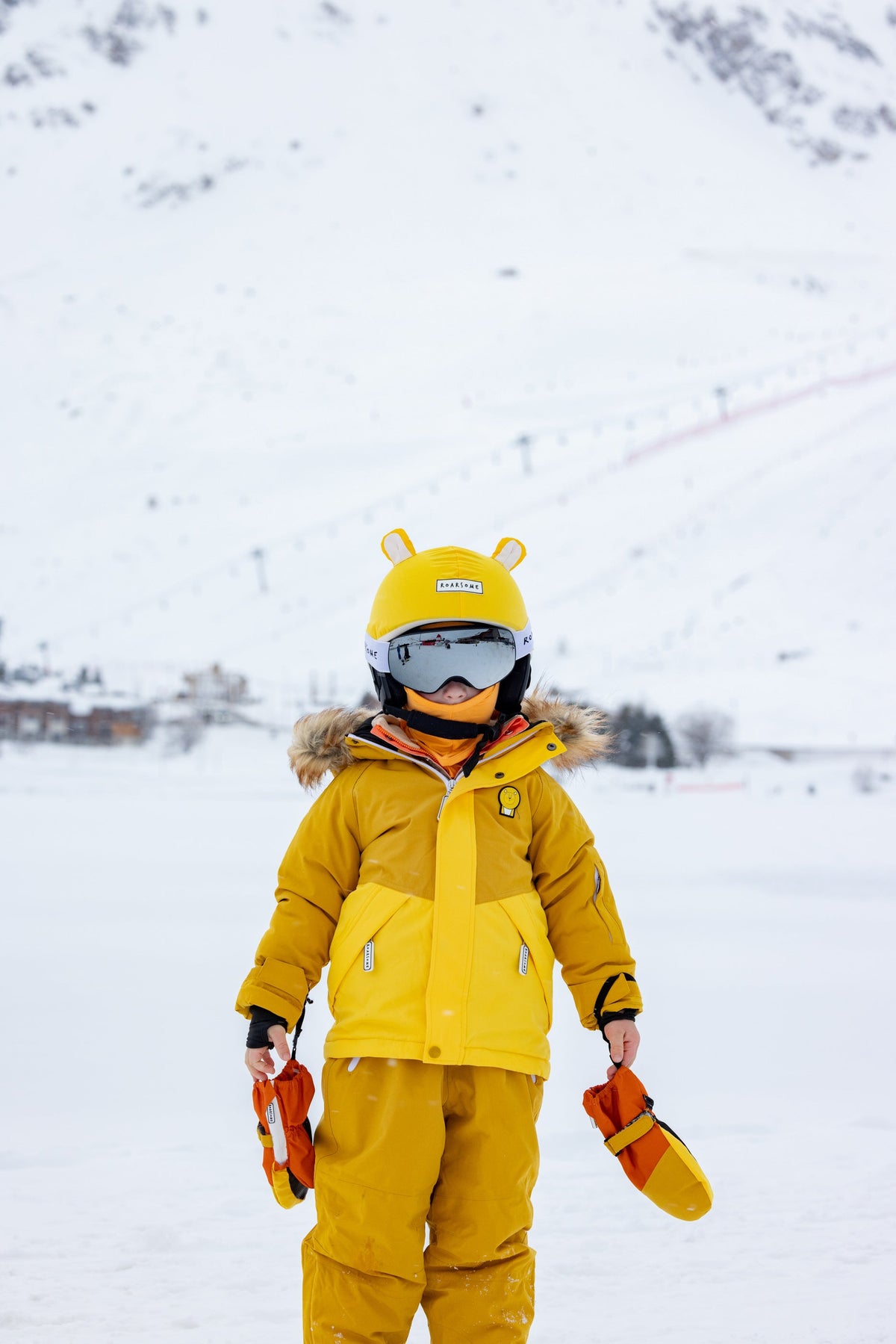 Roarsome - Aslan Cub - Çocuk Kask Kılıfı
