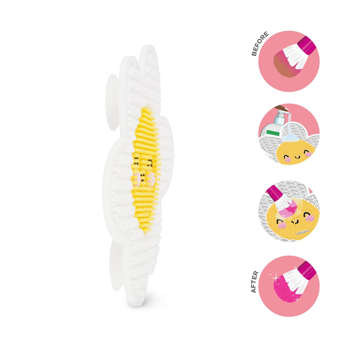 Legami - Daisy Make-up-Pinsel-Reinigungsmatte - Brush it Off!