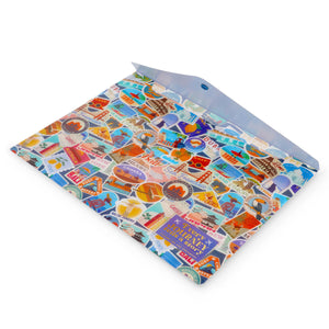 Legami - Document Folder - Fold &amp; Order - Reise Stickers