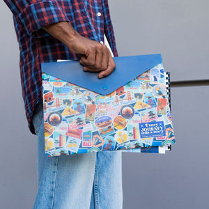 Legami - Document Folder - Fold &amp; Order - Reise Stickers