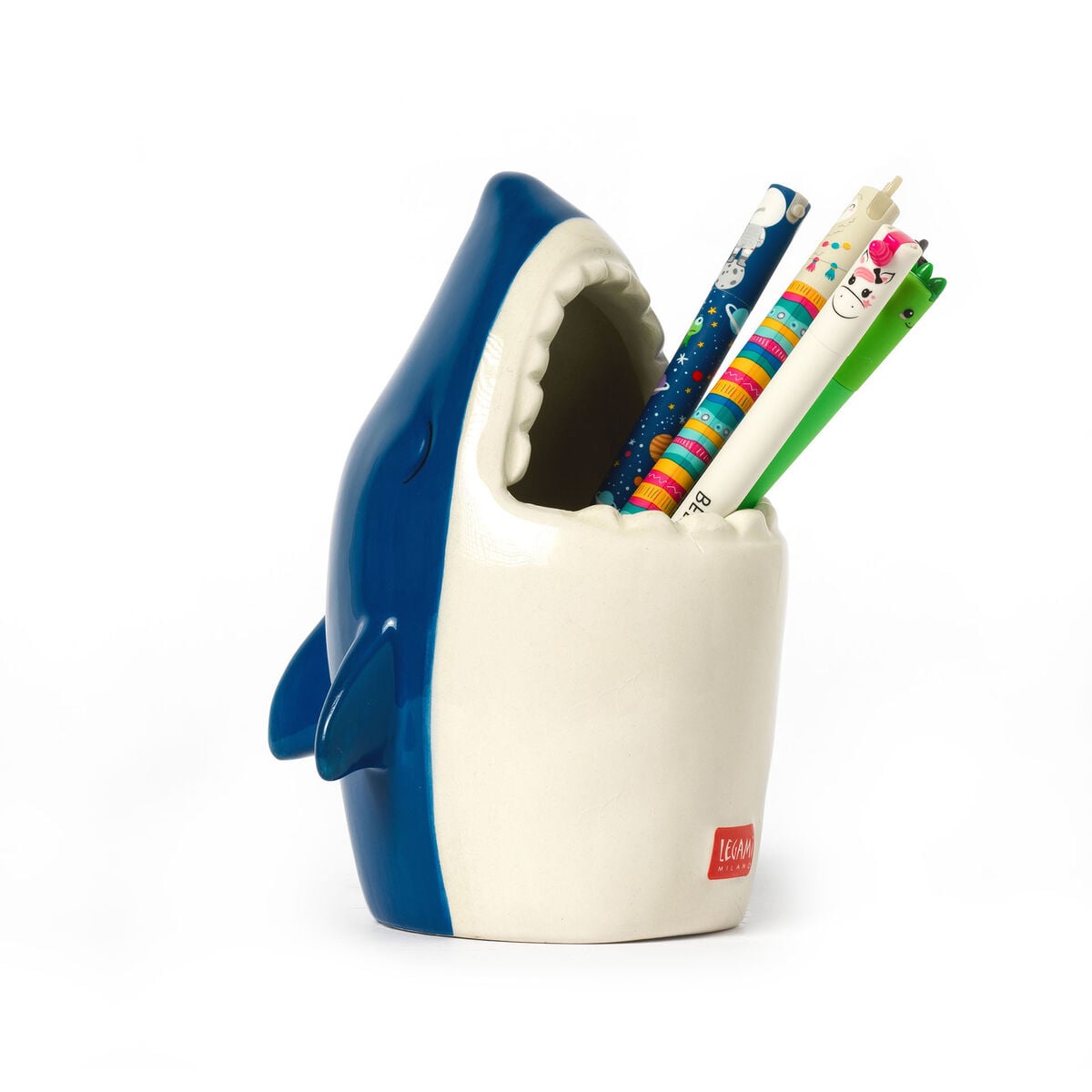 Legami - Shark Ceramic Kalem Tutucu - Desk Arkadaşlar