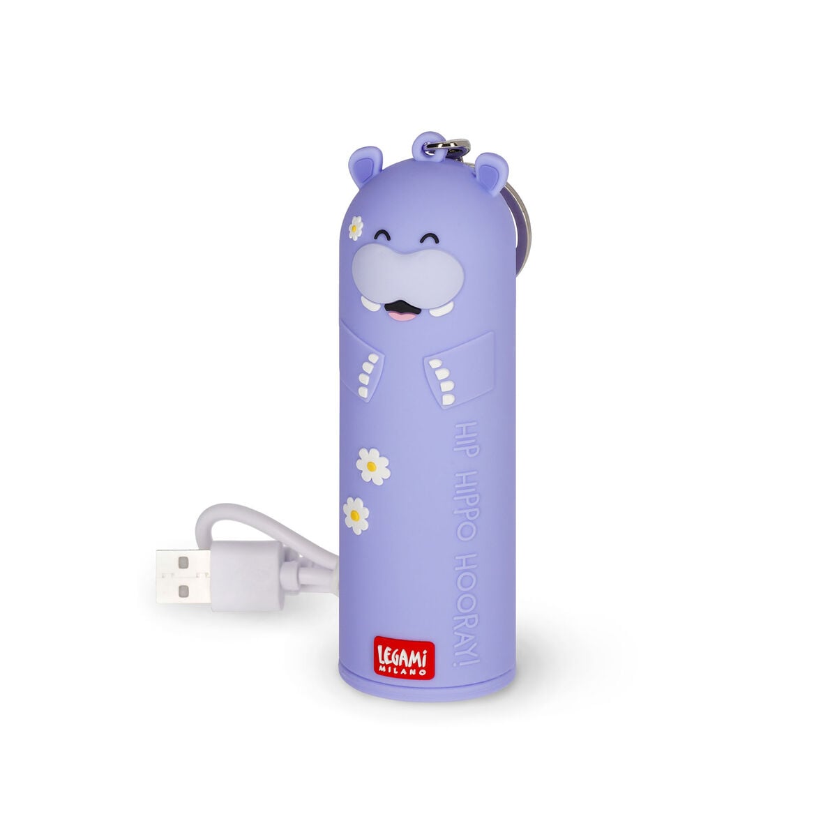 Legami - Hippo Portable Battery Charger - My Süper Power