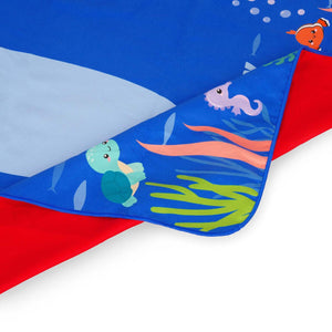 Legami - Shark Towelling Poncho Çocuklar İçin - Kids Poncho