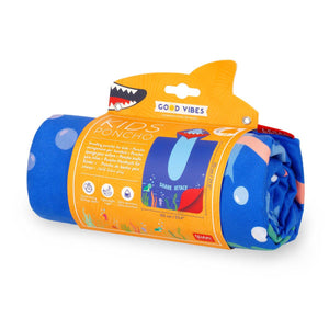 Legami - Shark Towelling Poncho Çocuklar İçin - Kids Poncho