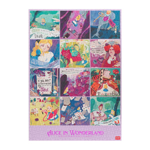 Legami - 1000-teiliges Puzzle - Alice in Wonderland