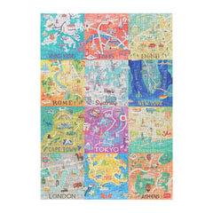 Legami - 1000-Piece Yapboz - Cities